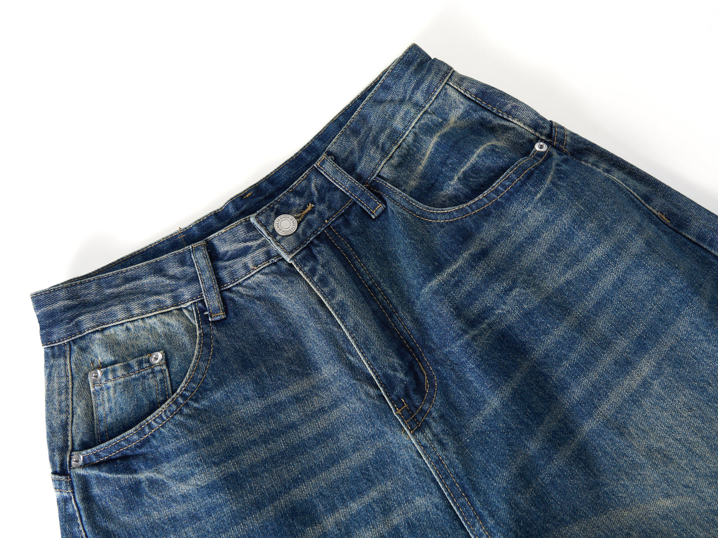 Node_Sculpted Barrel Denim Pants