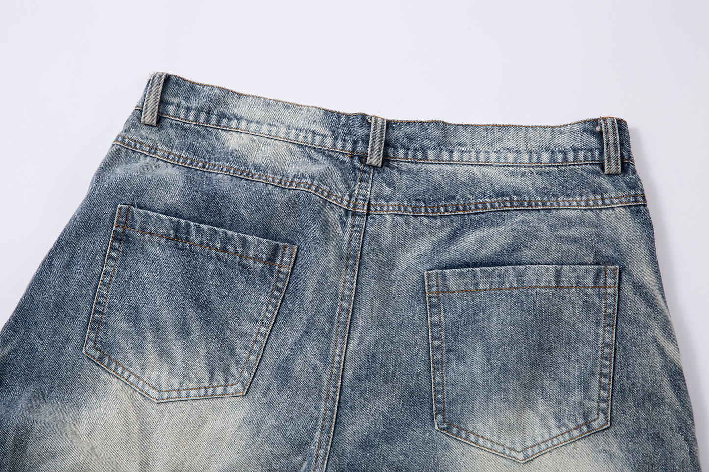 Node_Armor Padded Denim Pants