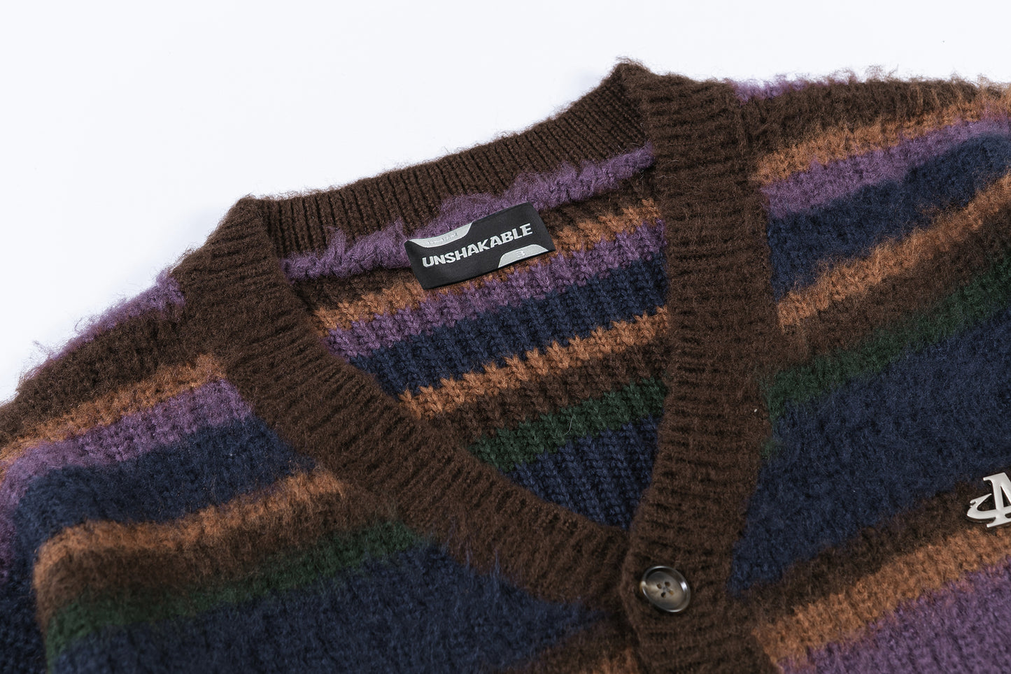 Node_Static Stripe Mohair Hoodies