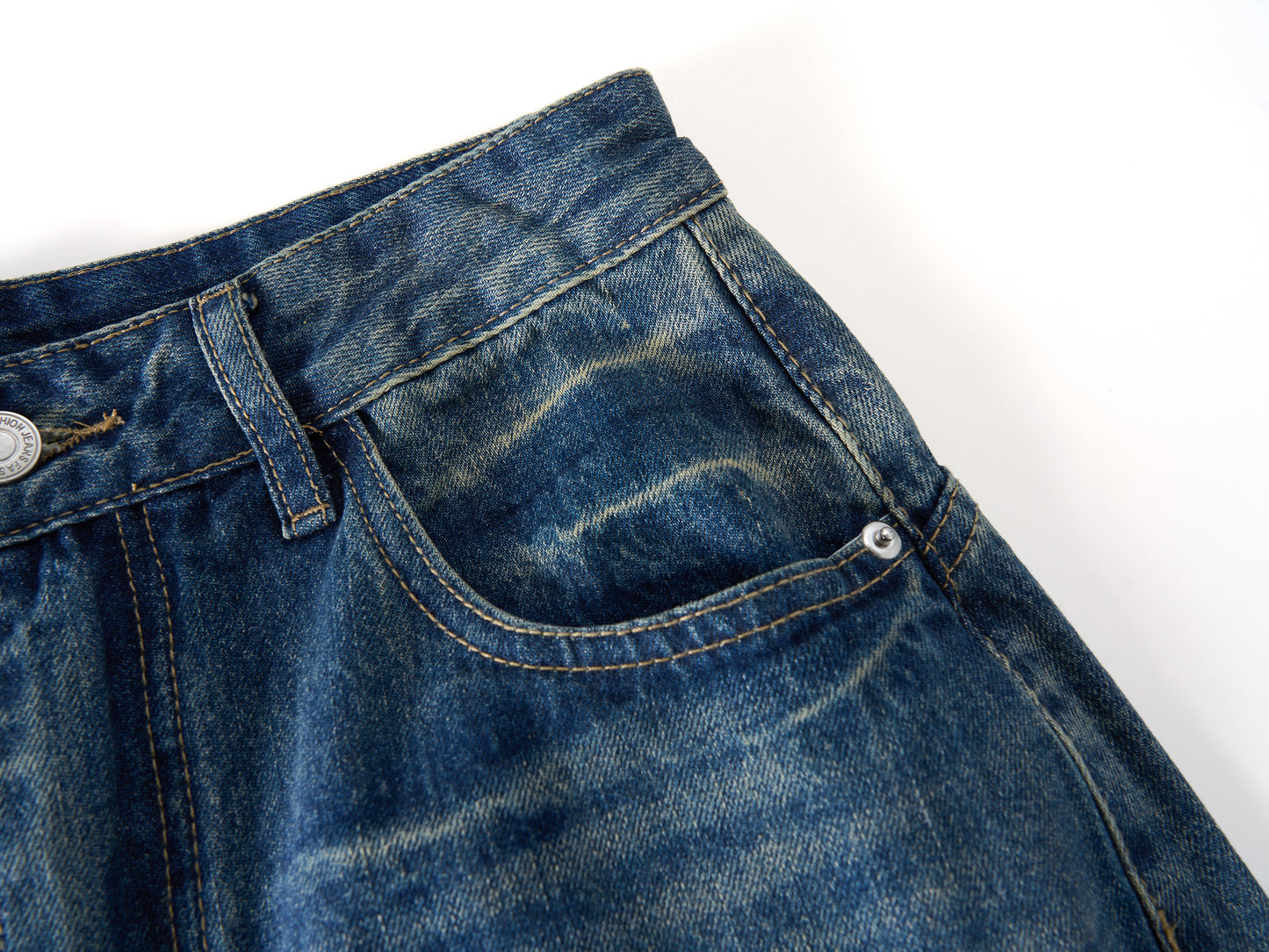 Node_Sculpted Barrel Denim Pants