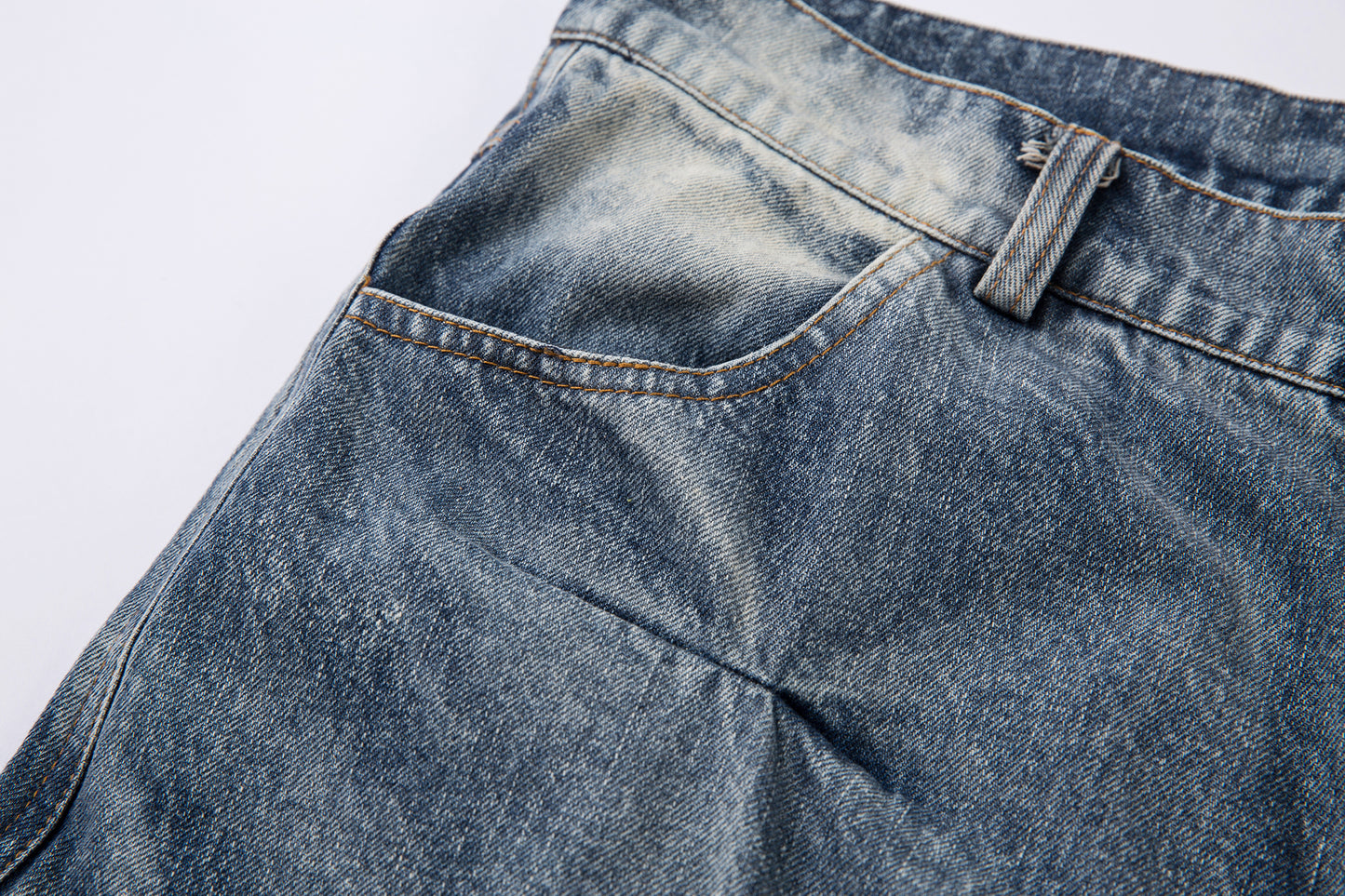 Node_Armor Padded Denim Pants
