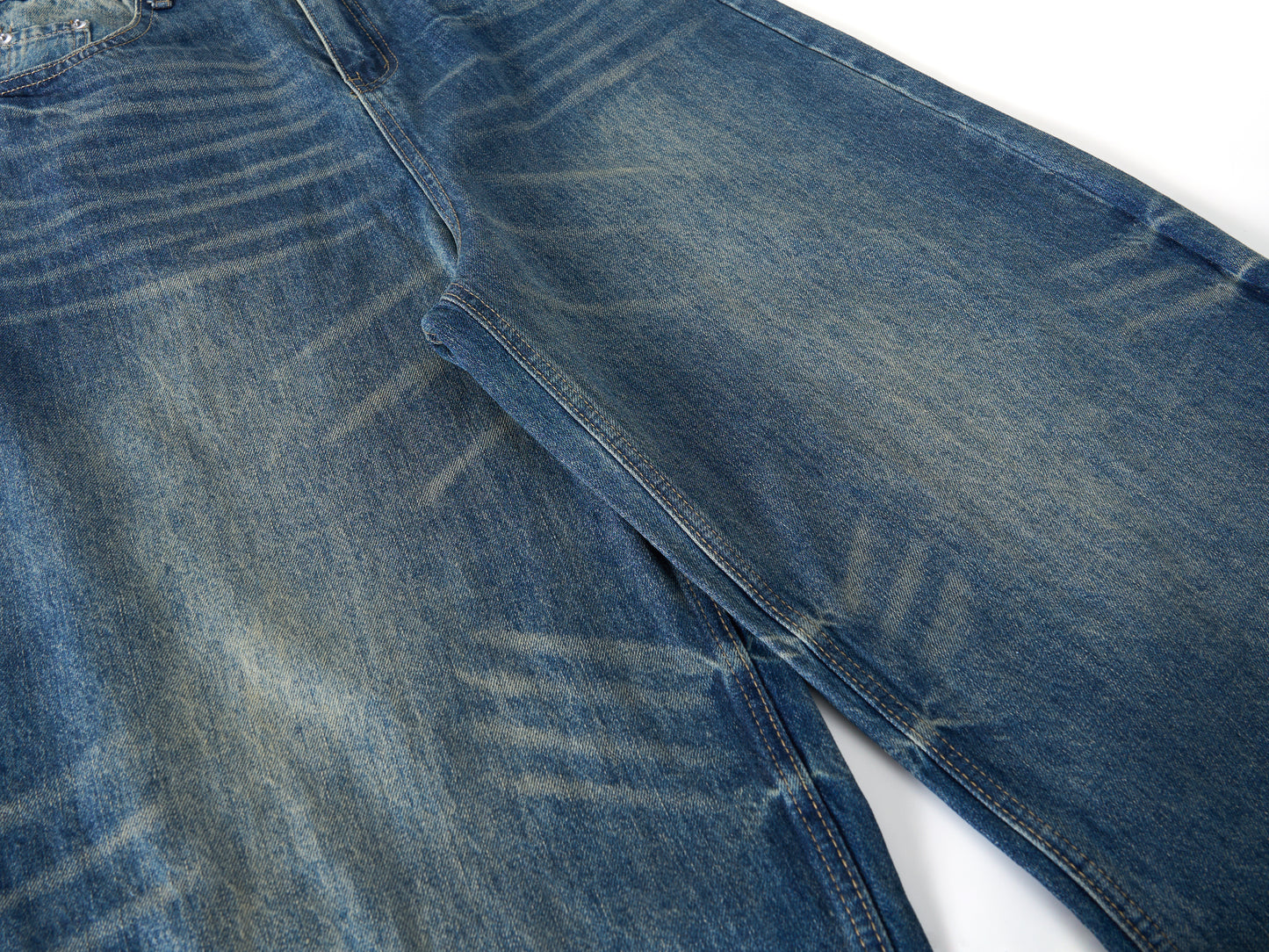 Node_Sculpted Barrel Denim Pants