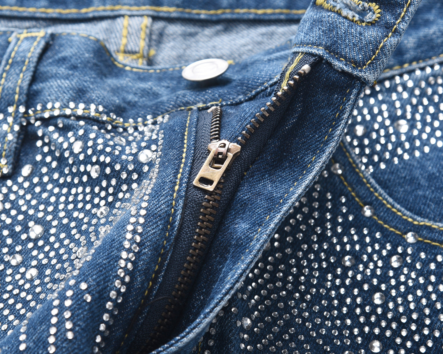 Node_Stardust Denim Pants