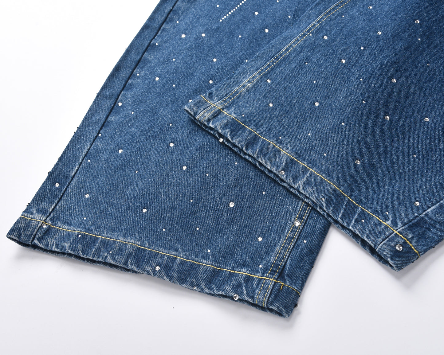 Node_Stardust Denim Pants
