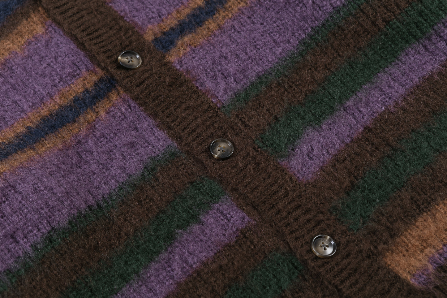 Node_Static Stripe Mohair Hoodies