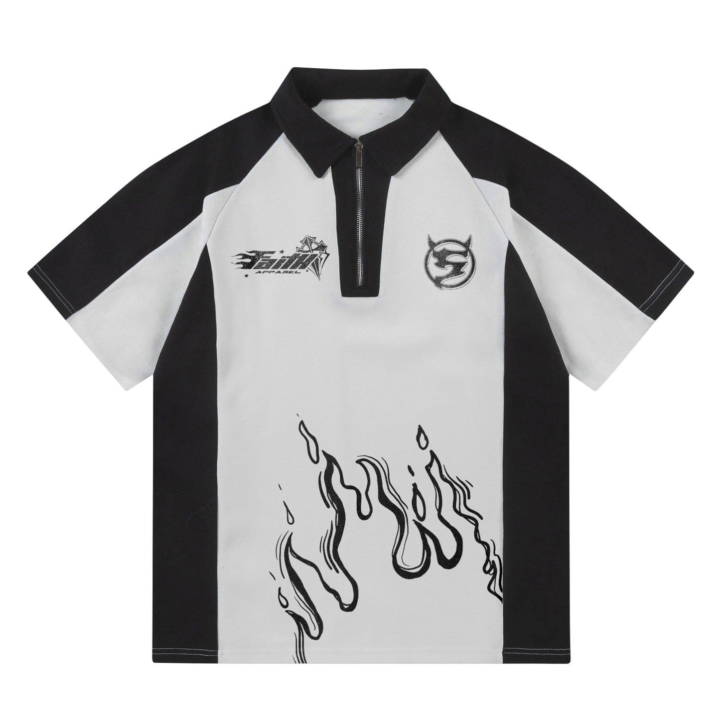 Node_Nitro Flame Polo Tee