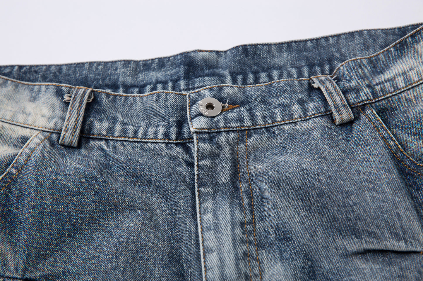 Node_Armor Padded Denim Pants