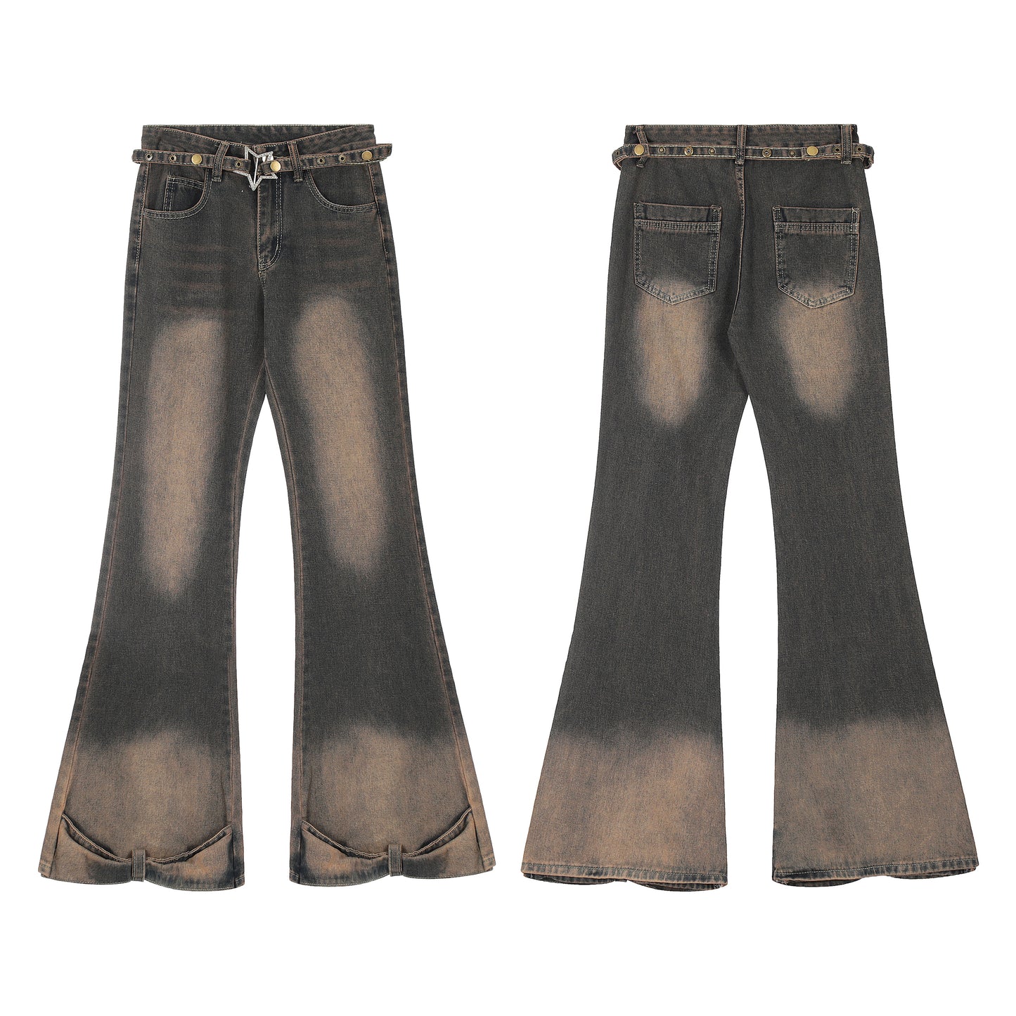 Node_Stargazer Flare Denim Pants