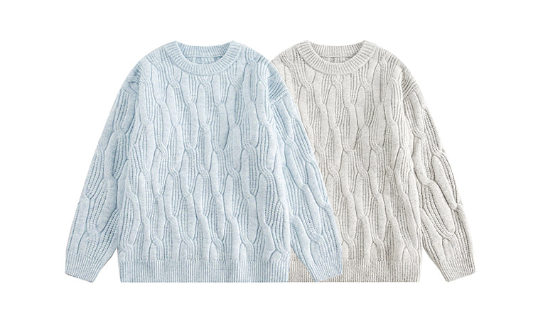 Node_Heirloom Cable Knit Hoodies