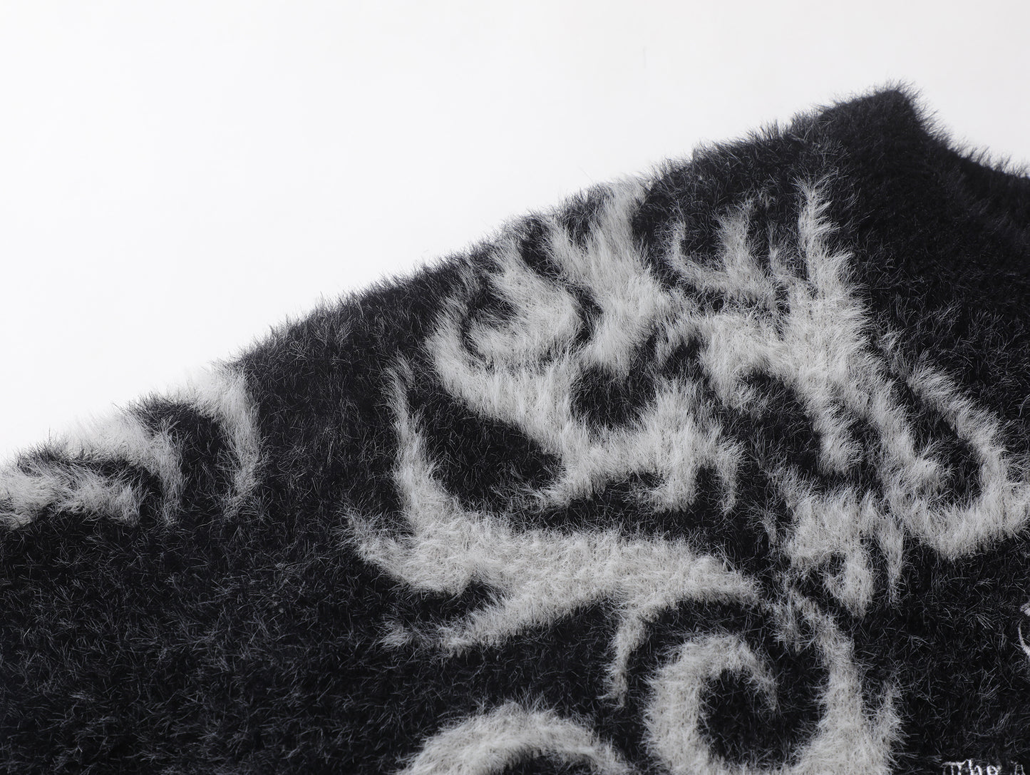 Node_Static Sigil Mohair Hoodies