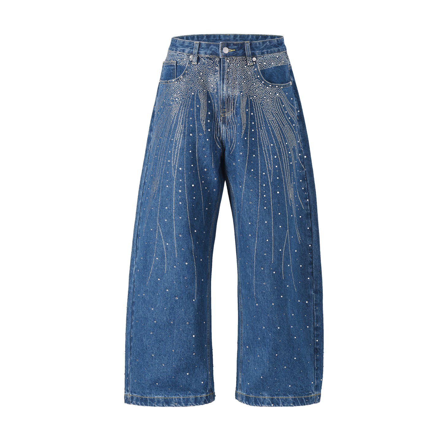 Node_Stardust Denim Pants