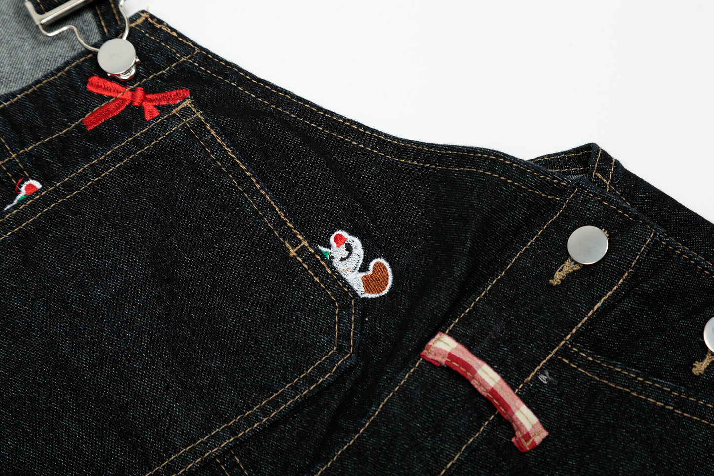Node_Skater Pup Denim Overalls
