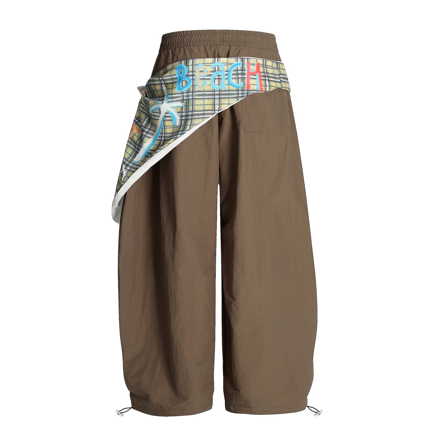 Node_Graffiti Sash Parachute Pants