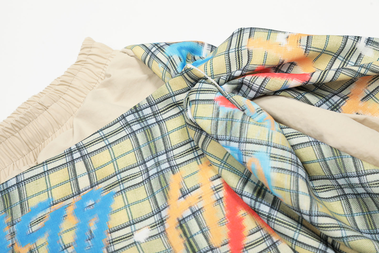 Node_Graffiti Sash Parachute Pants