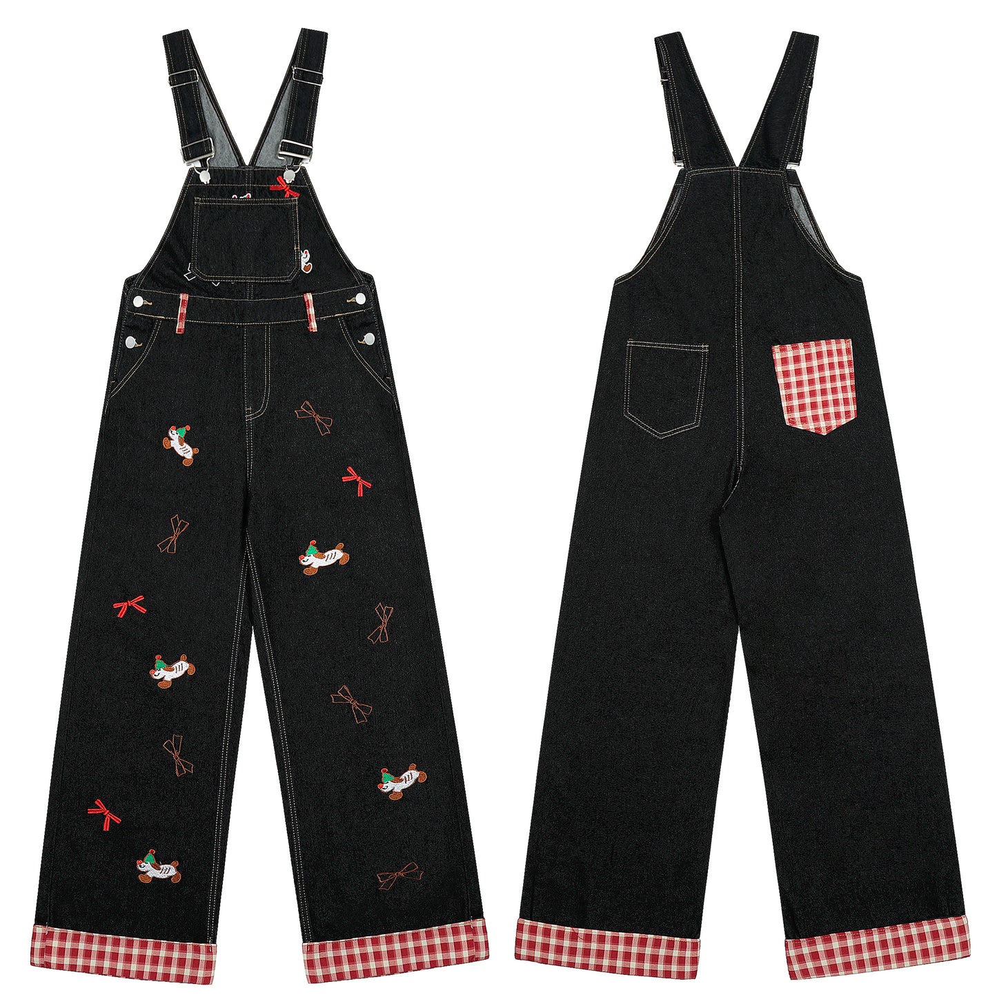 Node_Skater Pup Denim Overalls