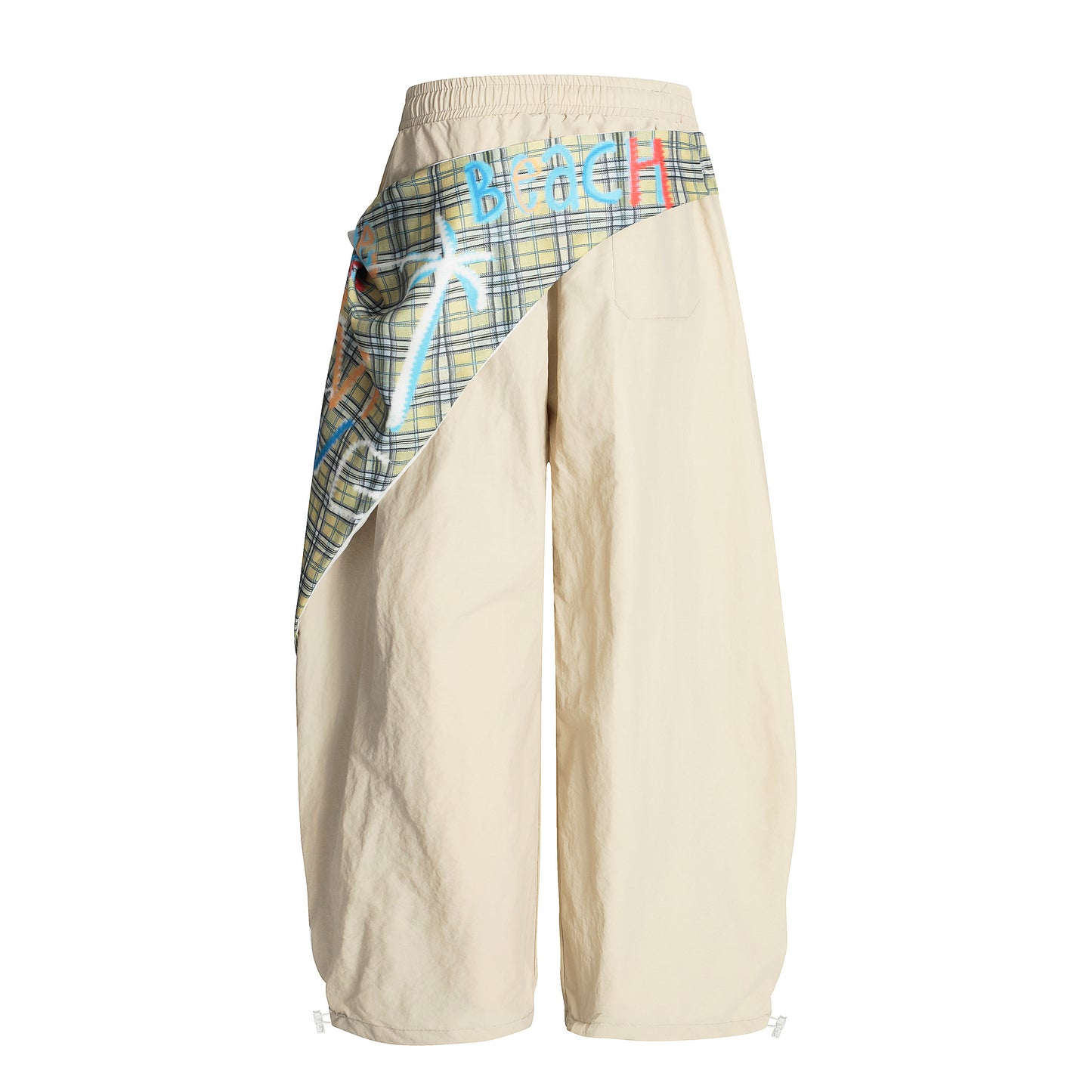 Node_Graffiti Sash Parachute Pants