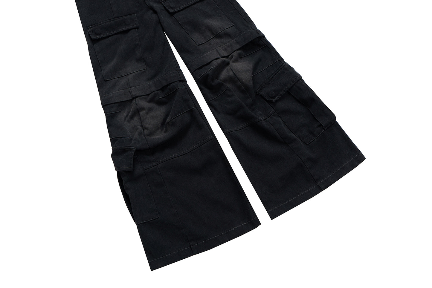 Node_2-in-1 Convertible Denim Pants