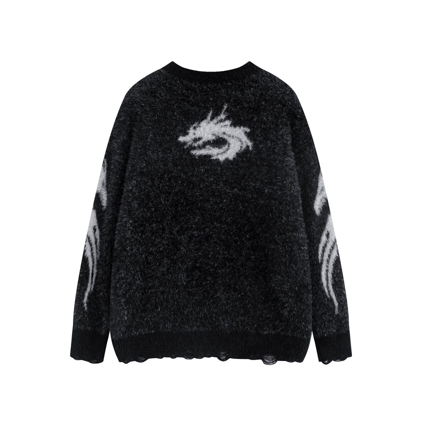 Node_Static Sigil Mohair Hoodies