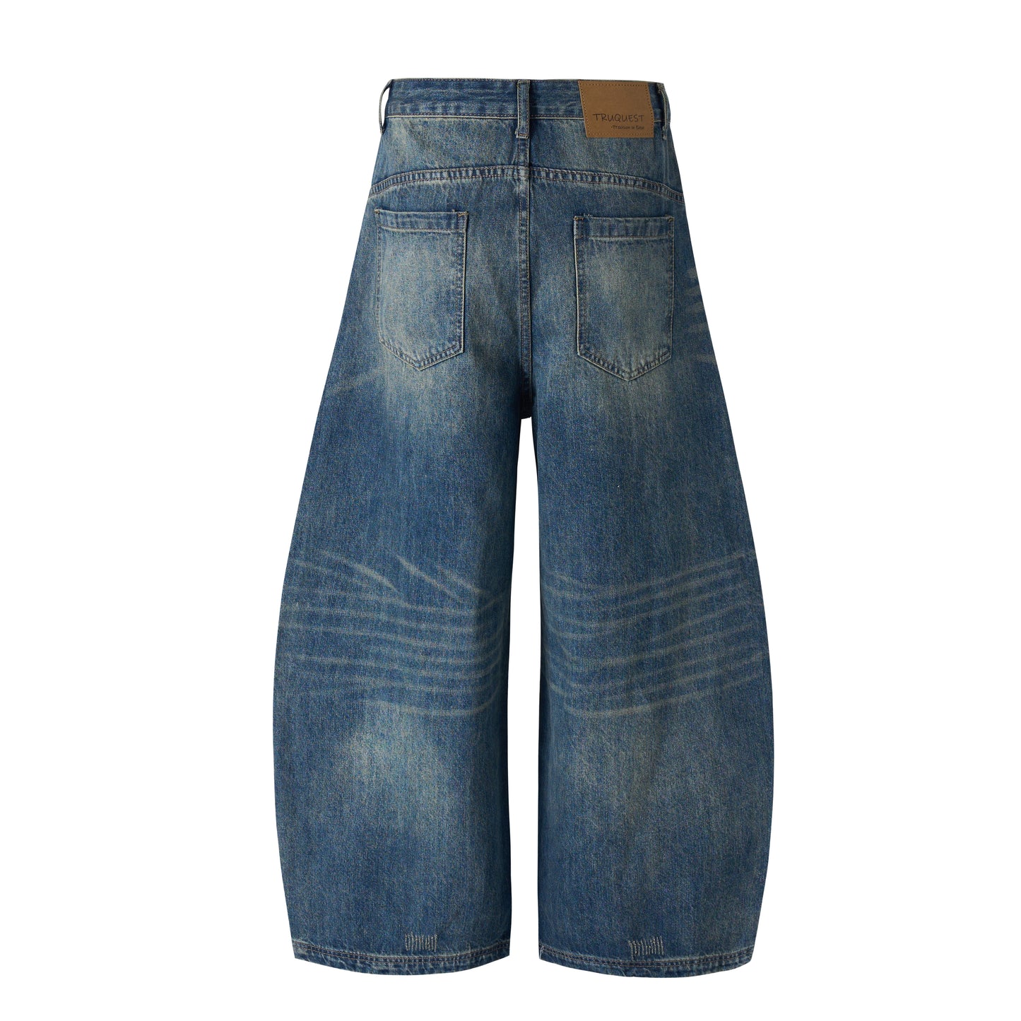 Node_Sculpted Barrel Denim Pants