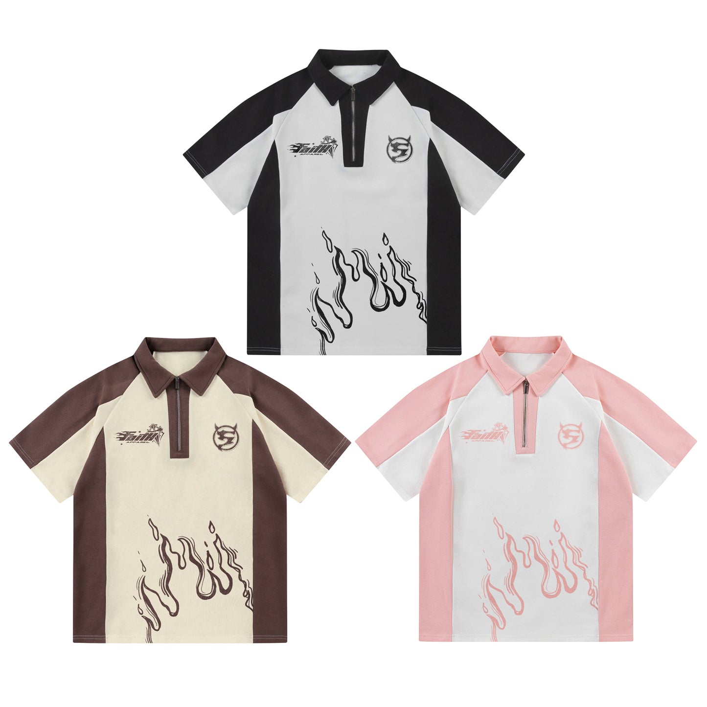 Node_Nitro Flame Polo Tee