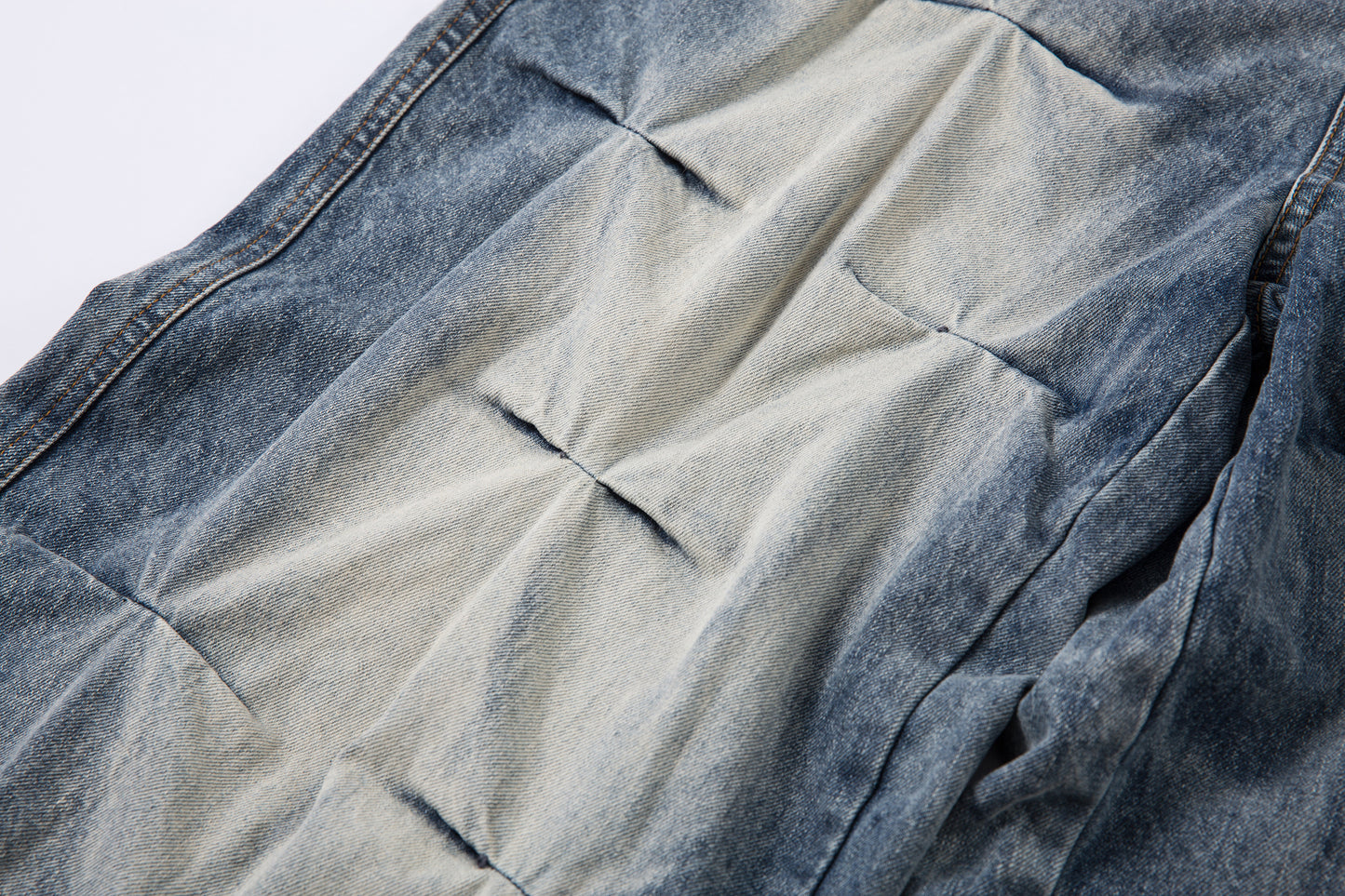 Node_Armor Padded Denim Pants