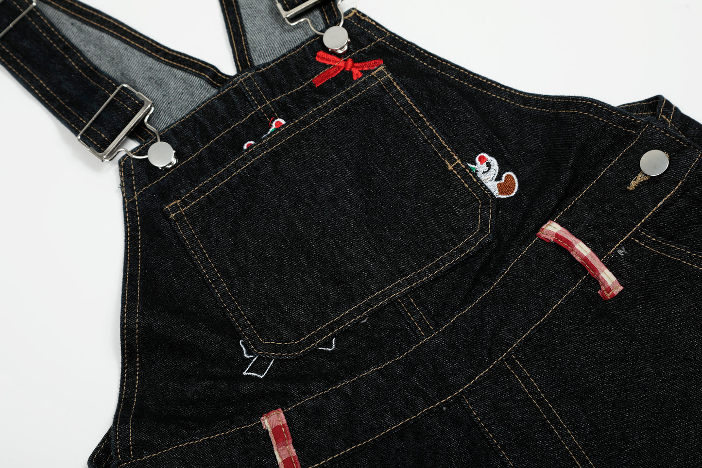 Node_Skater Pup Denim Overalls