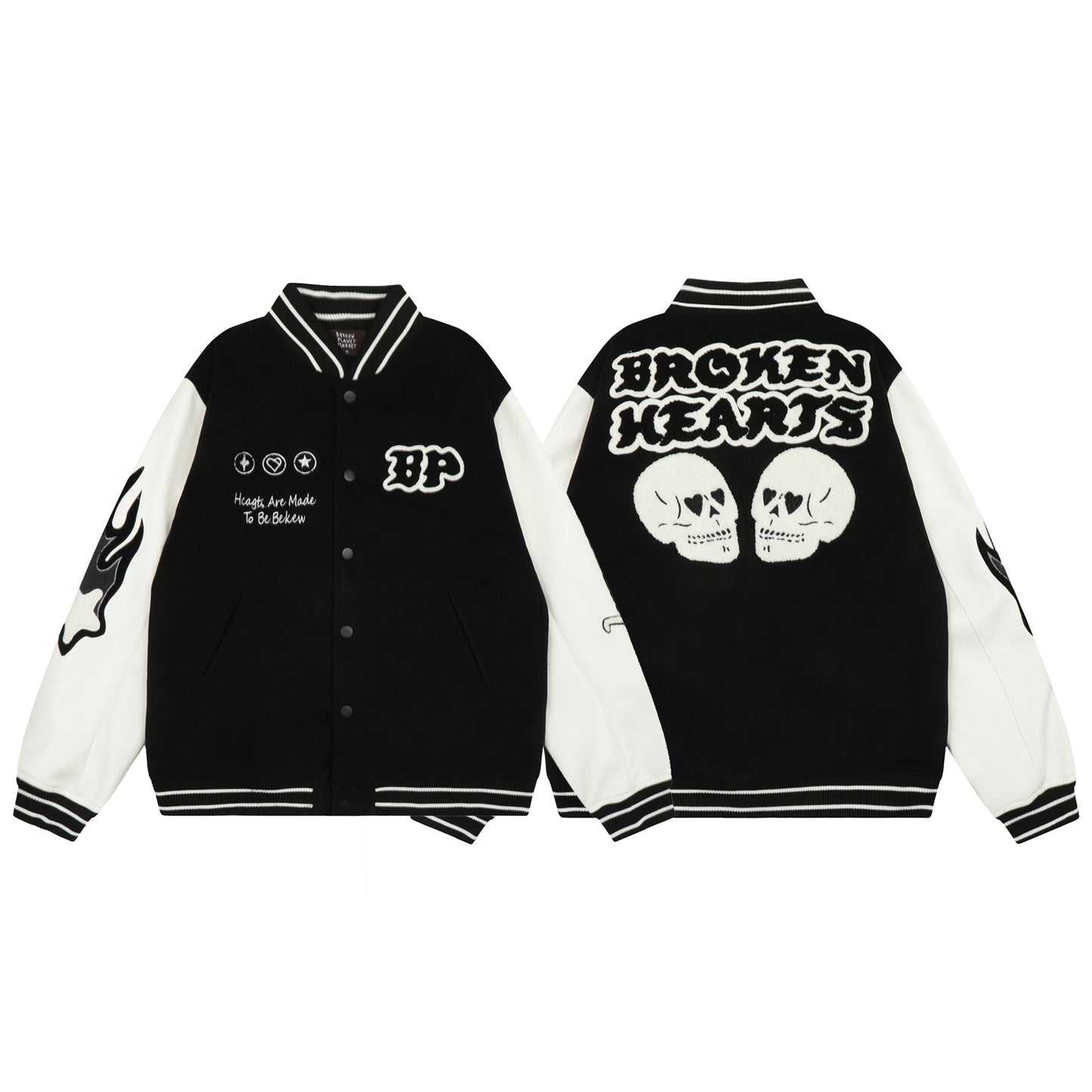 Node_Varsity Flame Jacket