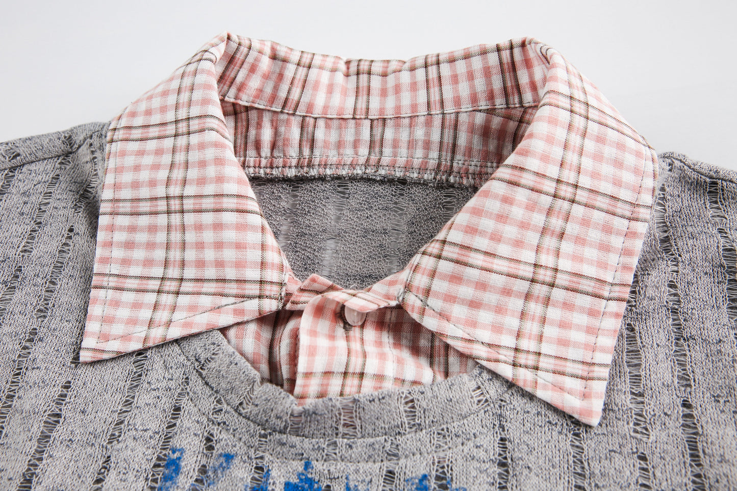 Node_Hybrid Knit Shirt Tee