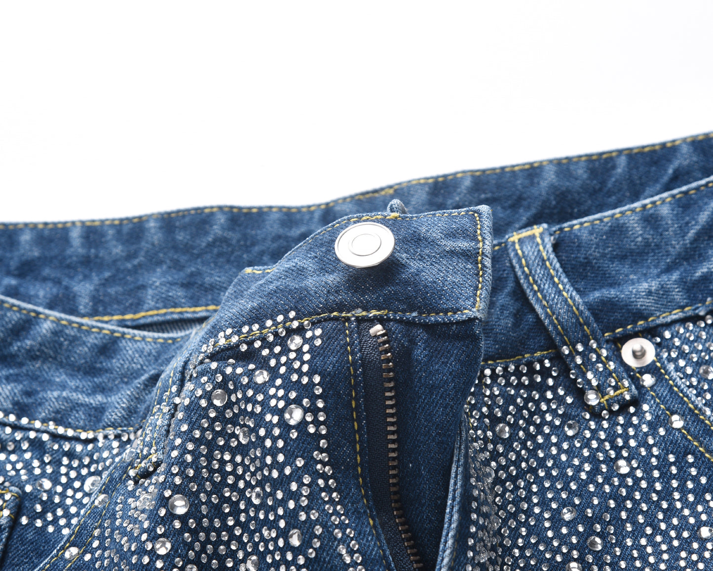 Node_Stardust Denim Pants