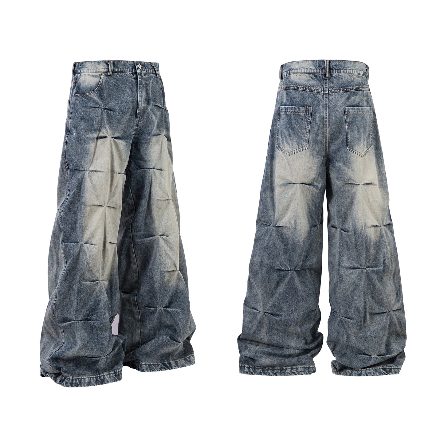 Node_Armor Padded Denim Pants