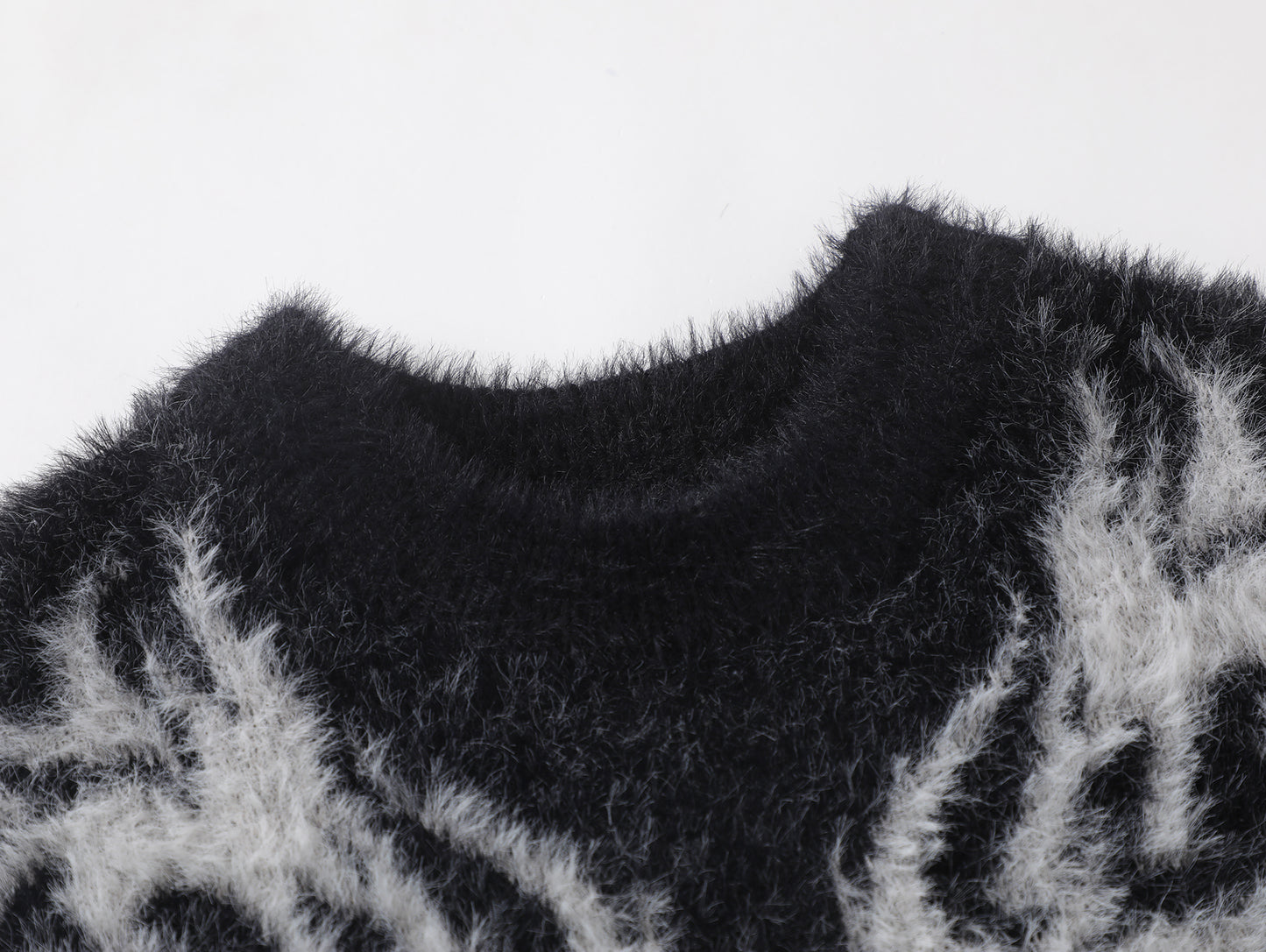 Node_Static Sigil Mohair Hoodies