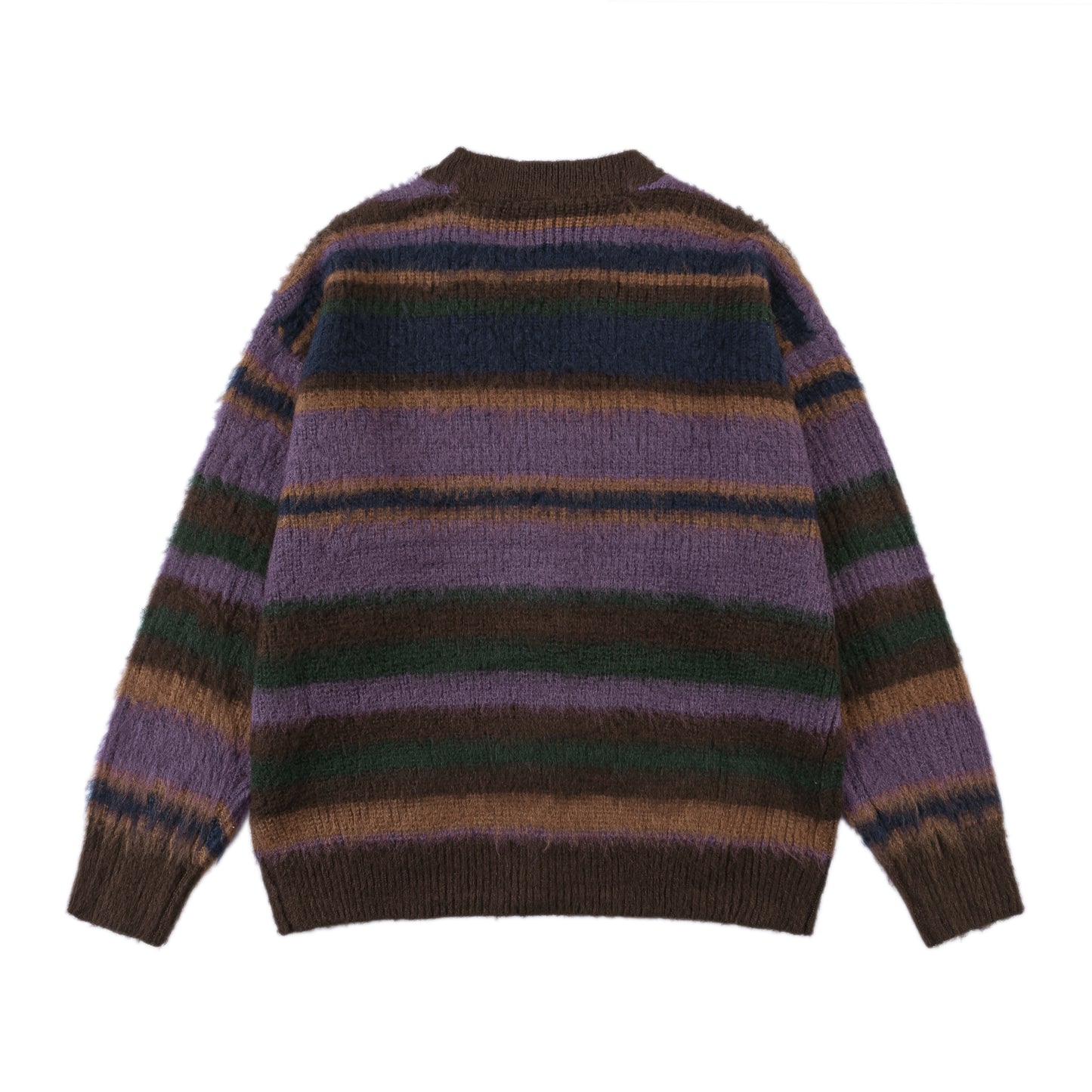 Node_Static Stripe Mohair Hoodies