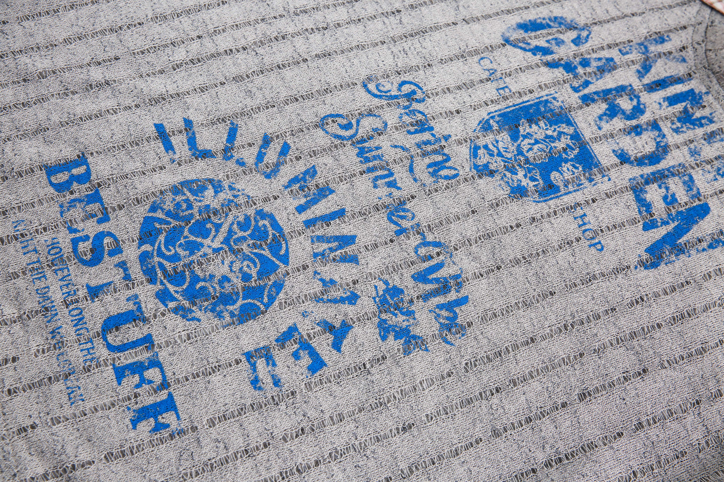 Node_Hybrid Knit Shirt Tee