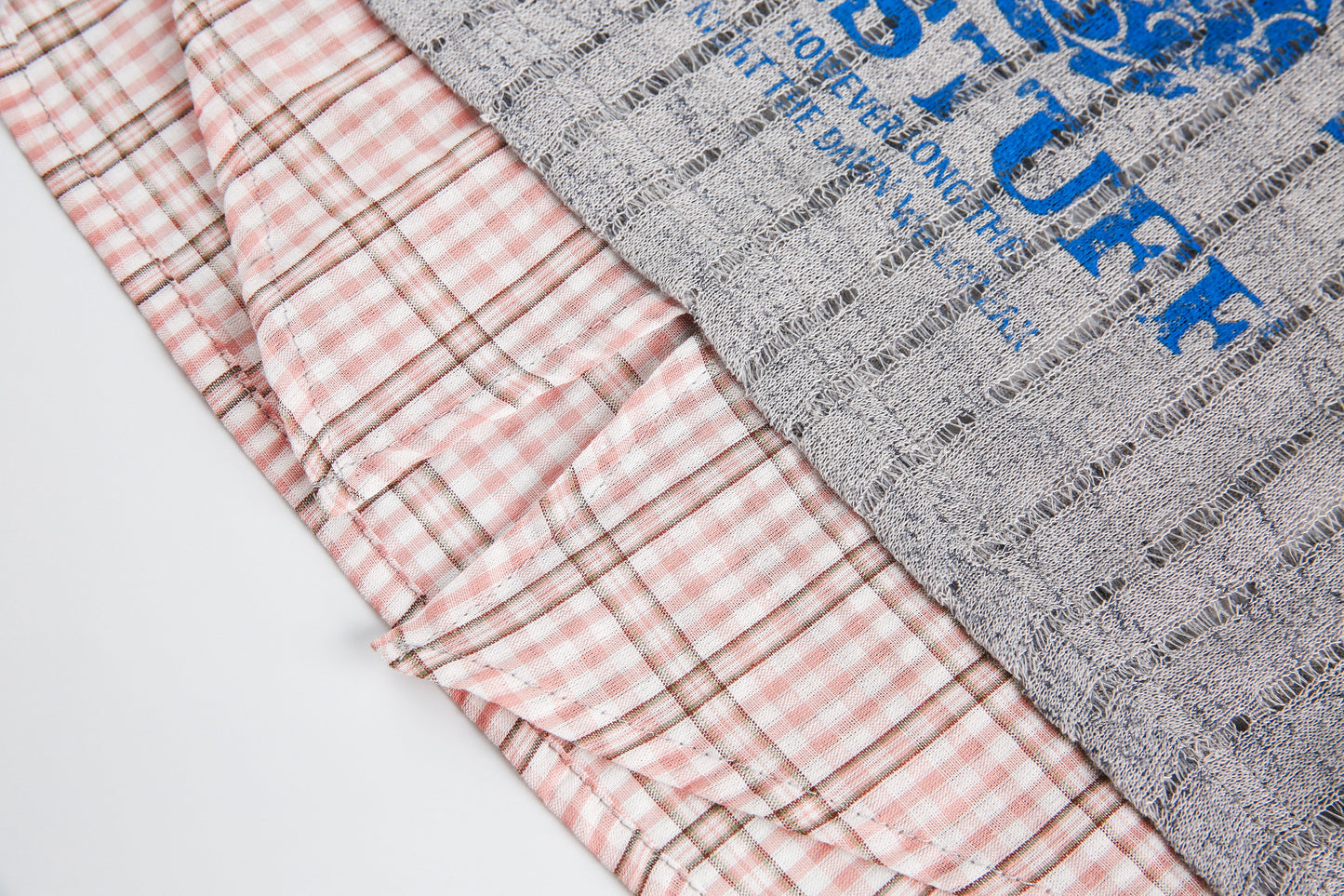 Node_Hybrid Knit Shirt Tee