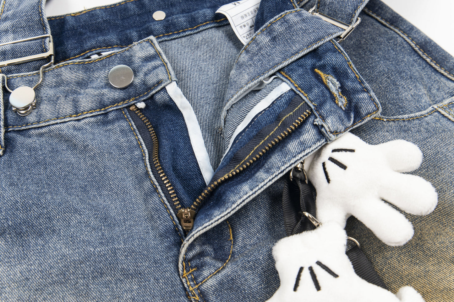 Node_Archive Wash Balloon Overalls