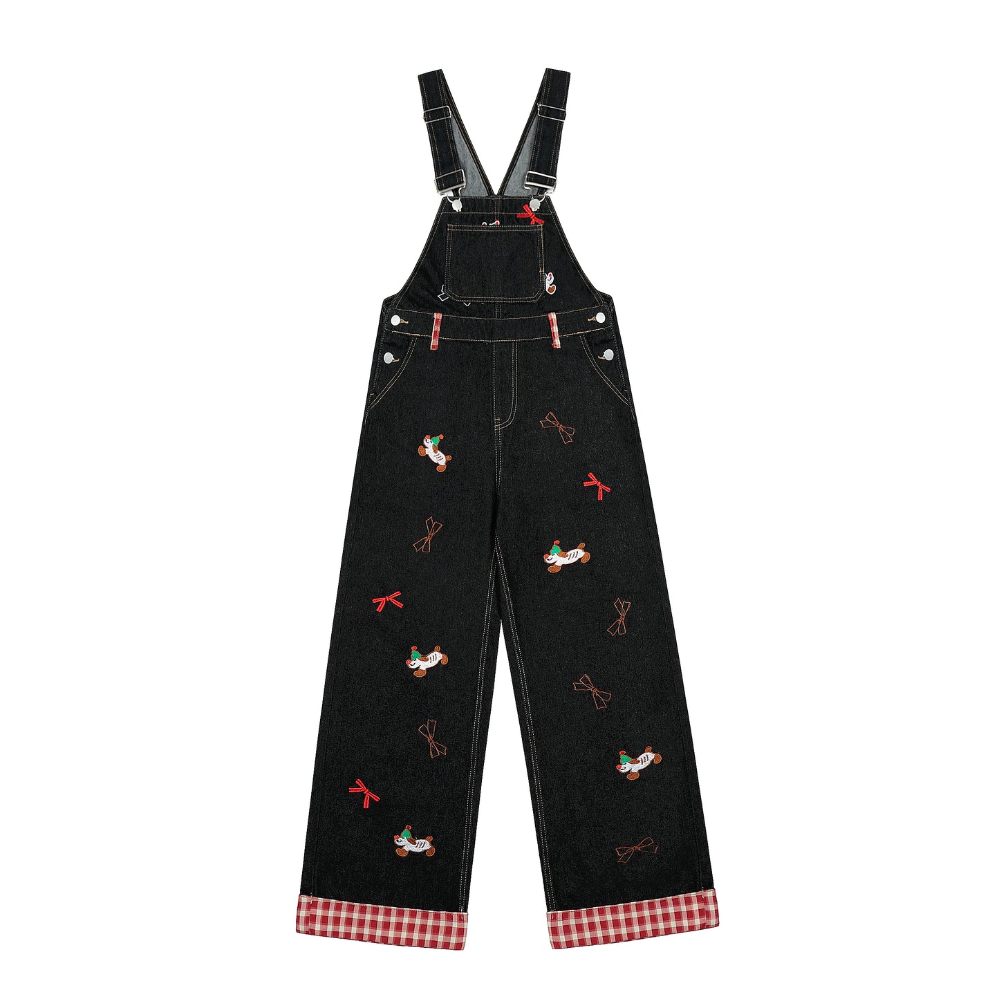 Node_Skater Pup Denim Overalls