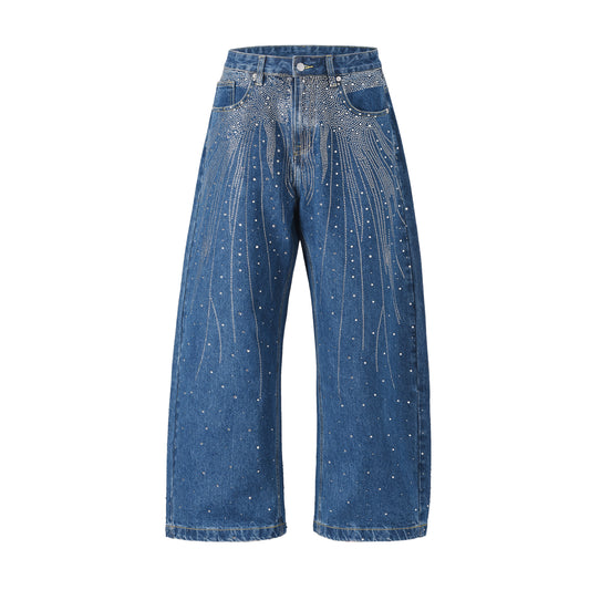 Node_Stardust Denim Pants