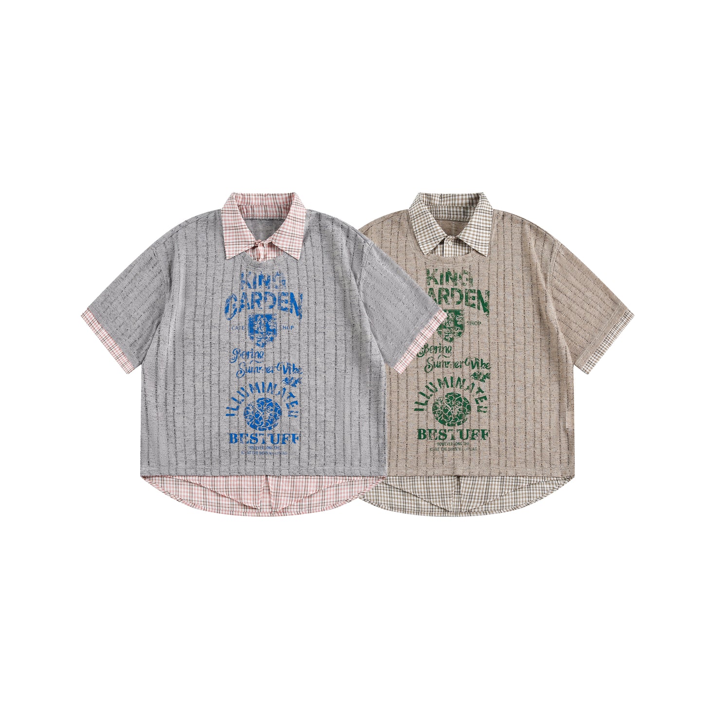 Node_Hybrid Knit Shirt Tee