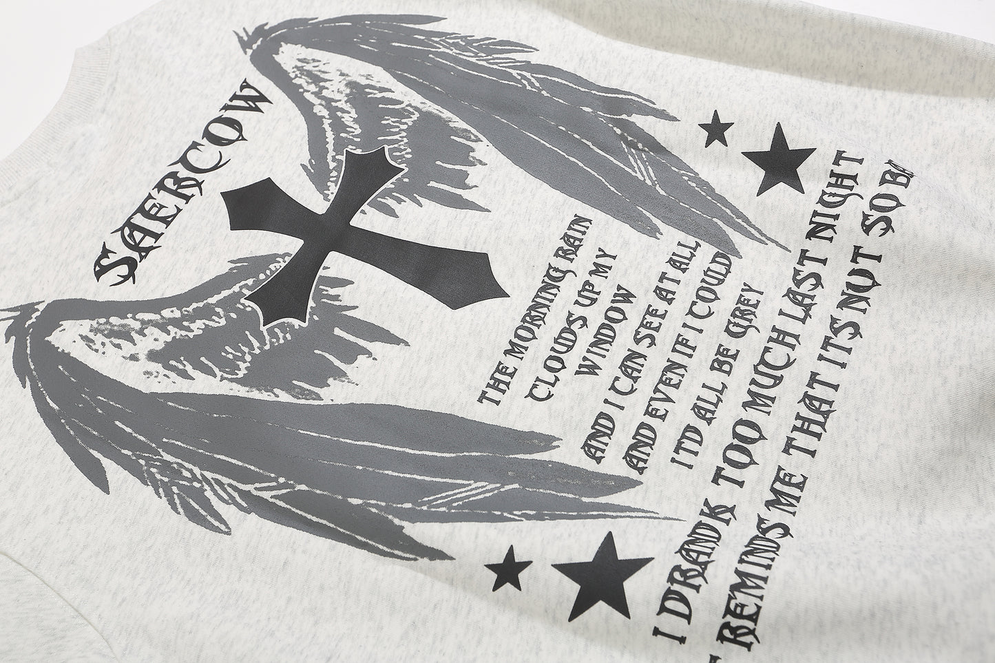 Node_Fallen Angel Graphic Hoodies