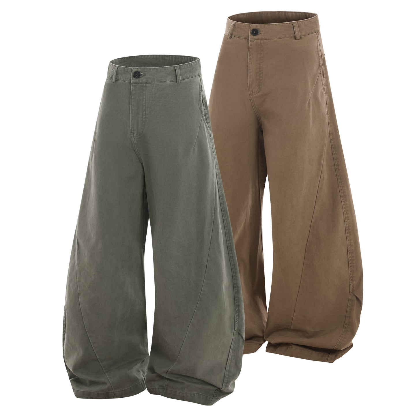 Node_Panelled Balloon Pants