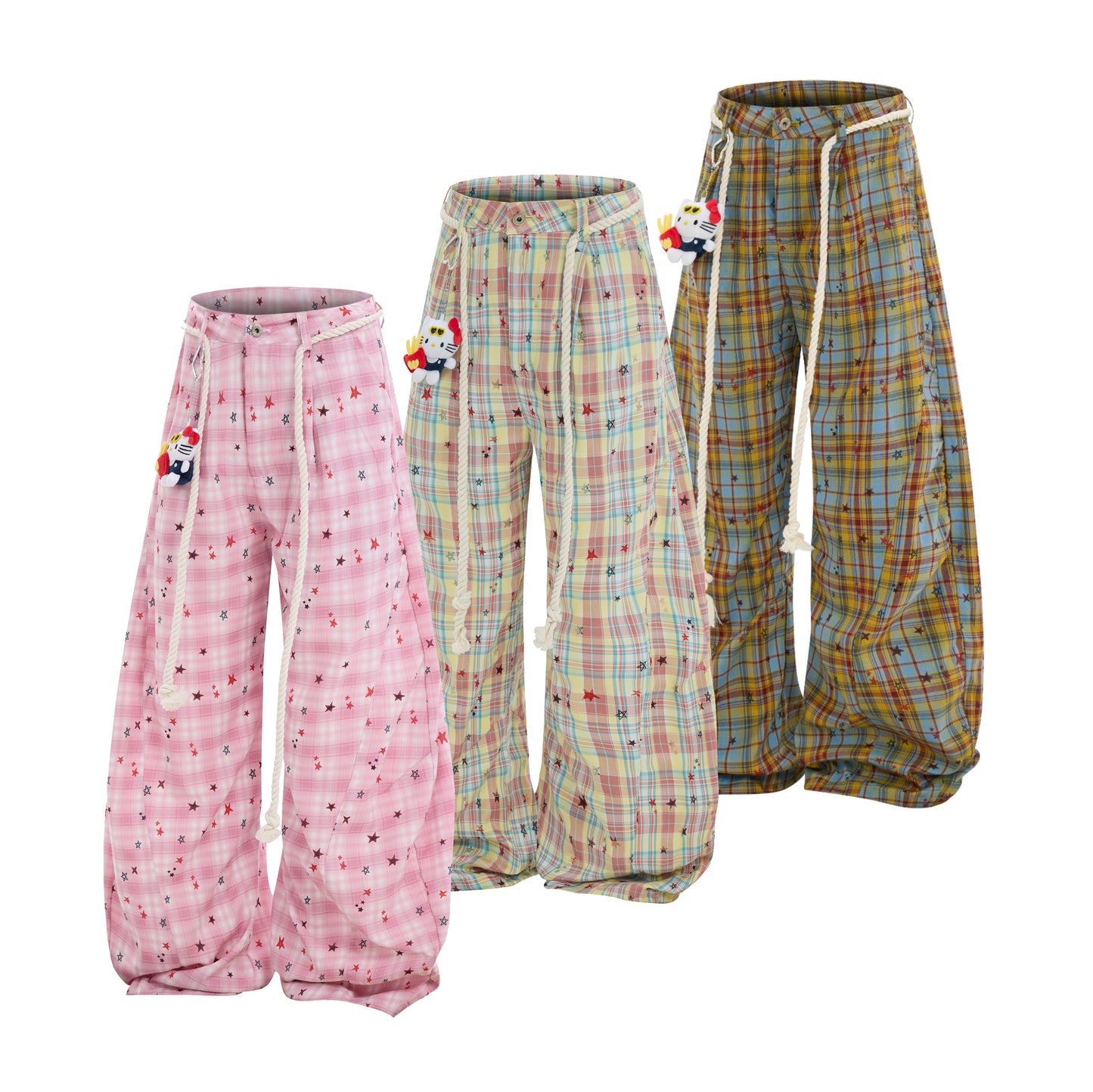 Node_Stargazer Plaid Pants
