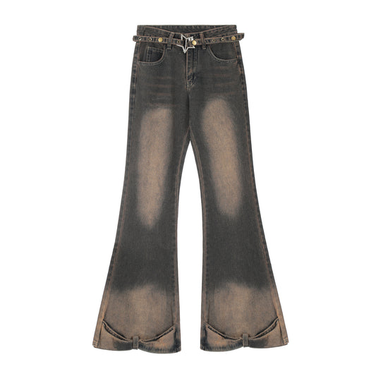 Node_Stargazer Flare Denim Pants