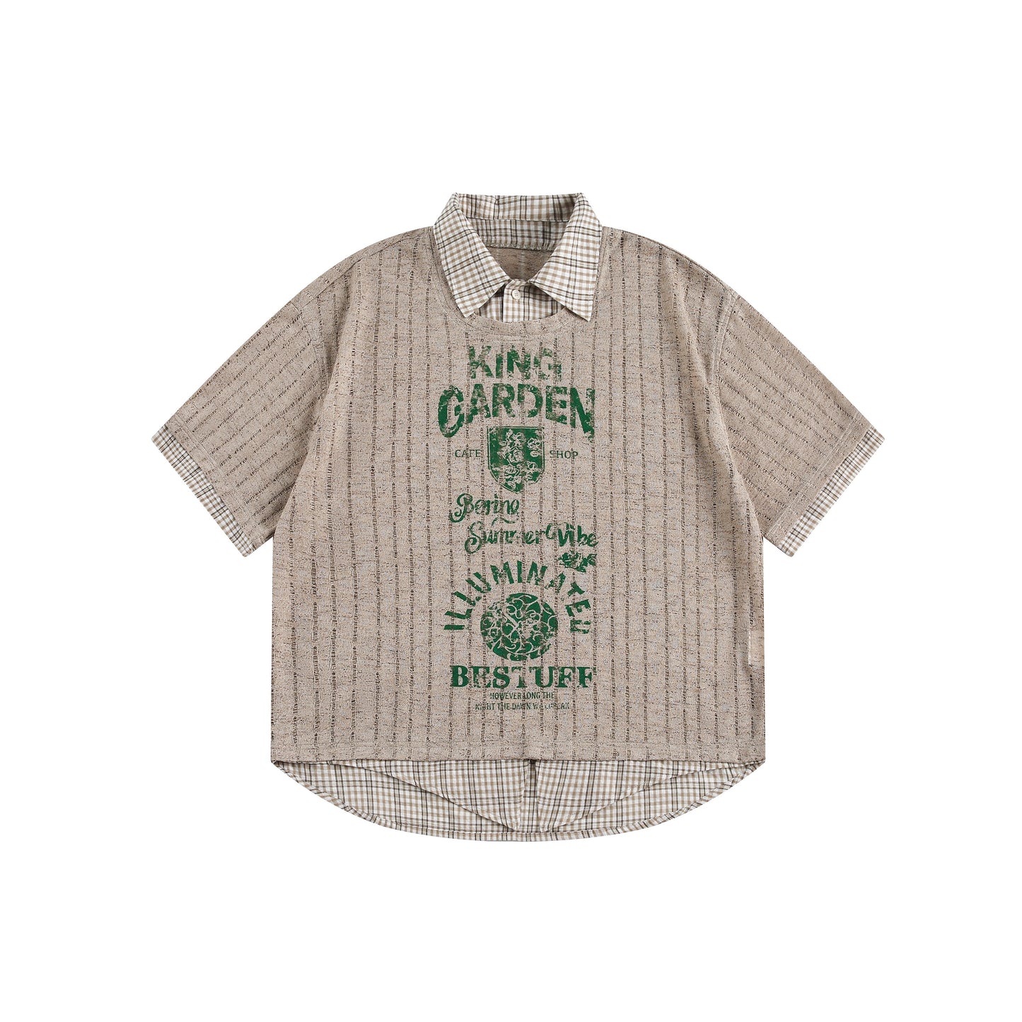Node_Hybrid Knit Shirt Tee