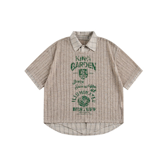 Node_Hybrid Knit Shirt Tee