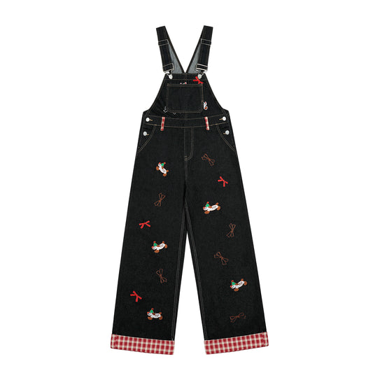 Node_Skater Pup Denim Overalls